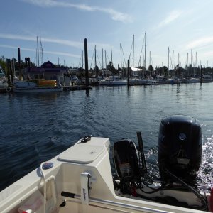 Filled up at Comox fuel dock