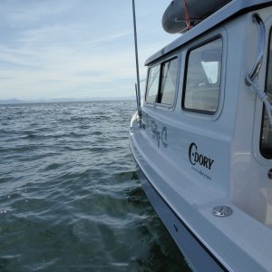 Anchored on the bar, waiting out the waves, no point in rushing it