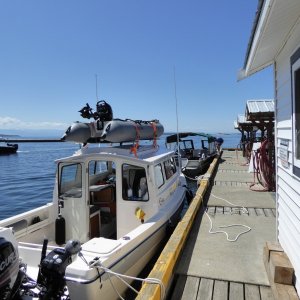 Fuel dock at Lund
