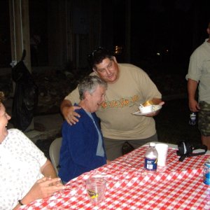 Byrdman Hugs being awarded
