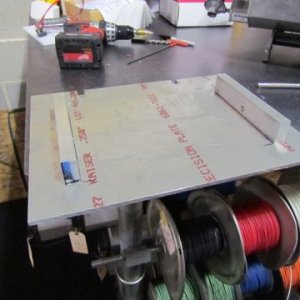 adding rack for grill carry on top of my  radar arch/ rocket launcher. I will ubolt this plate to the radar arch and the grill's feet fit in between the two aluminum pieces