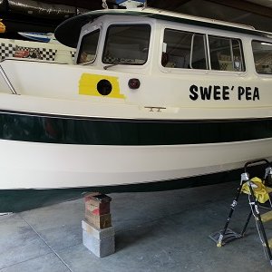 Swee Pea Getting There.