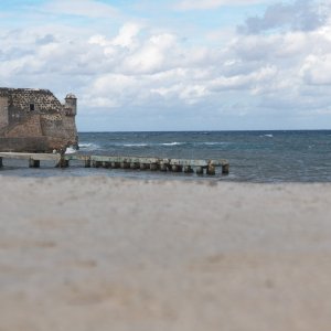 The small harbor where Hemingway kept the Pilar isn't very protected, there is no marina (or electricity), and scarce aids to navigation.  On the other hand, it is fortified.