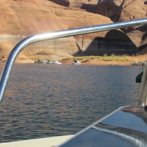 I arrived at the gathering in Oak Bay, Lake Powell