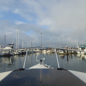 Quick stop in Cap Sante Marina to say hi to a friend before heading home