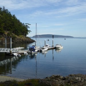 Motored in to the dock Monday morning to pack up from the 5-day outing