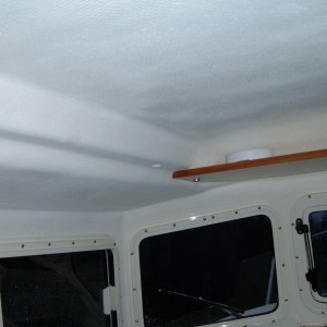 Media 'Mascoat insulation on interior of cabin' in album 'Kicker Mount'