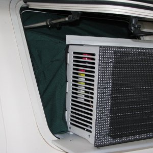 Air conditioner starboard side outside