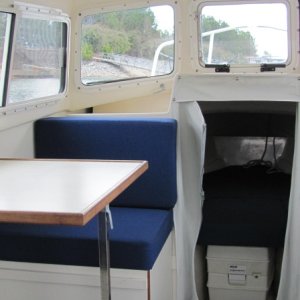 Upholstery in excellent condition.