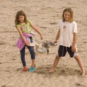Las Ballenas. Beach combing on the pacific side of the Mag Bay barrier islands. Whale bones, dolphin skulls, sea turtle shells and a lots of other surprises.