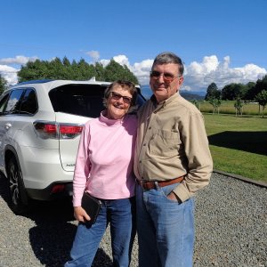 Al and Karen, previous owners off 3 C-Dory's and one Venture
June 16, 2017, Bow, Washington
