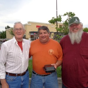 June 9, 2017
Olive Garden, Burlington
Joe (R-Matey), 
 Patrick aka Brydman
Roger (Sensei)