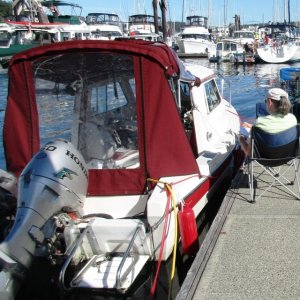 swim ladder platform