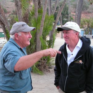 Steve (Tee Ten) telling Jim something...