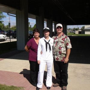 Media 'Darlene is In the Navy now' in album 'Bill and Kim at Eagle Lake.'