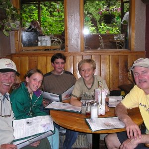 Dinner at the Hummingbird Pub