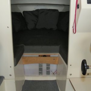 Berth Opening with Fresh Water Tank