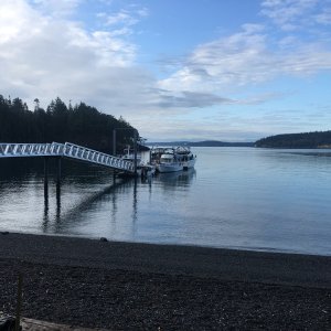 James Island dock still in place