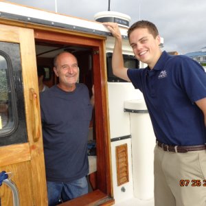 Media 'Bill and Steve' in album 'Bill, Robert & Ken at the Anacortes Airport Friday morning.'