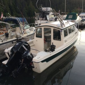 Just had the new kicker installed by Sherwood Marine.