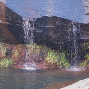 Little Waterfall in Explorer Canyon 9-21-09