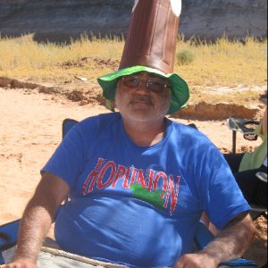 Pat in Silly Beer Hat at Oak Canyon 9-19-09.Sized