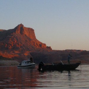 Robbi Fishing with Rana Verde in Background at Oak Canyon 9-19-09.Sized