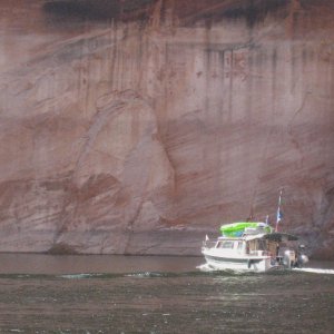 Small Boat Big Canyon - Laurna Jo in Long Canyon 9-19-09.Sized