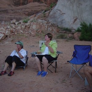 Robbie and Betsy, on shore