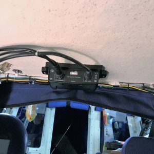 CCU was mounted at top of VBerth entry way.