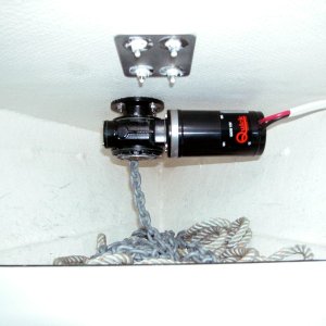 (AnchortownJim) Quick windless below deck.