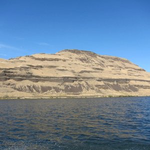 Rock Cliffs Along the Upper Columbia