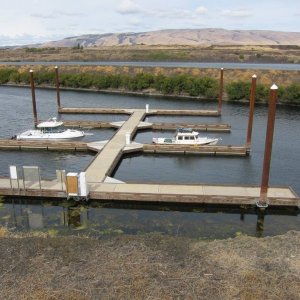 The Dalles - Moored
