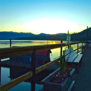Evening at Winter Harbour