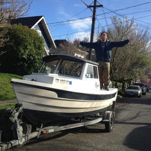 My new 1988 16' Angler!!