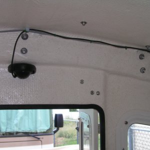 Autopilot Compass Mounted above Cabin Door