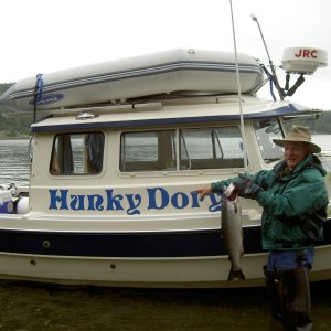 (Hunkydory) Whale passage-fully satisfactory or just right fishing