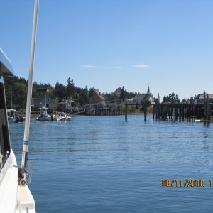 Frenchboro Harbor. long Island, on a perfect day.