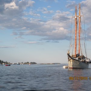 Stonington Harbor view