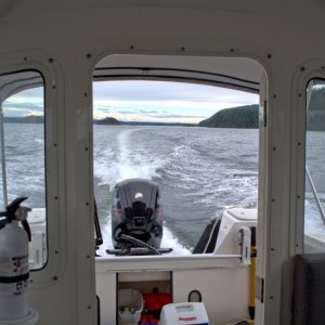 Had no specific destination in mind. All buoys on Cypress were taken, so now continuing north. Maybe Sucia or Friday Harbor?