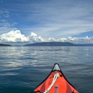 Media 'Coasting back to Doe Island, with the tide. I knew if I could make it as far as Blakely it would be an easy ride back. Took only an hour to make the 5 miles back to the boat.' in album 'Heading out Friday June 28 after work in the evening. Gotta like the longer days this time of year.'