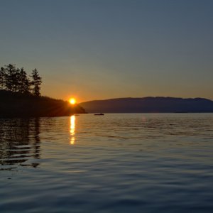Sunrise on Sunday morning