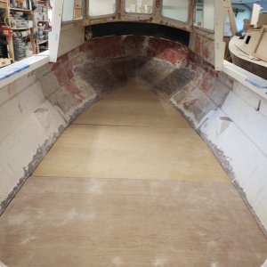 Floor all out/ new core mocked up
