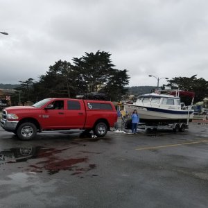 Loaded up in Monterey and headed to Mexico, we need some Pacifio weather  (1/22/20).