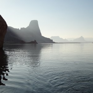 Misty morn.