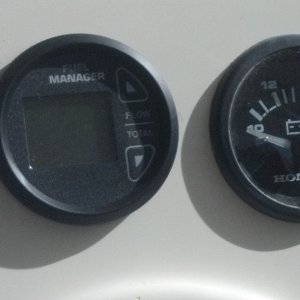 Faria fuel flow meter.