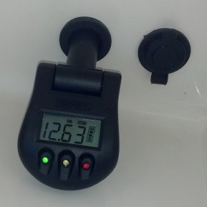 Checking voltage.
