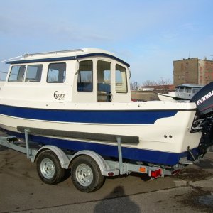 Folks up on Lake Superior have really good things to say about the E-TEC 90, as do some buddies on Lake Michigan. I'll let you folks know my thoughts on the power option as the 2008 season goes on.