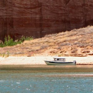 A cove off Rock Creek Bay