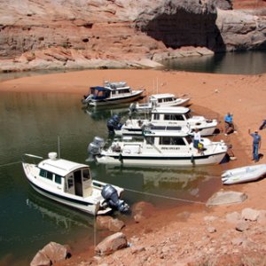 C-Dorys on a beach in the Escalante